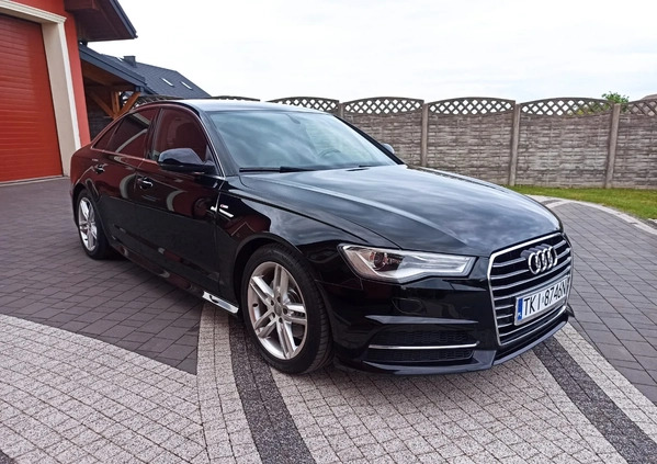 Audi A6 cena 91000 przebieg: 163000, rok produkcji 2015 z Lubawa małe 301